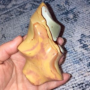 Beautiful Jasper Polychrome Flame